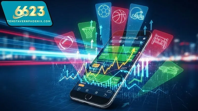 Thể thao 6623 – Cá cược các trận đấu đỉnh cao mỗi ngày 1 Thể thao 6623 đa dạng kèo cược