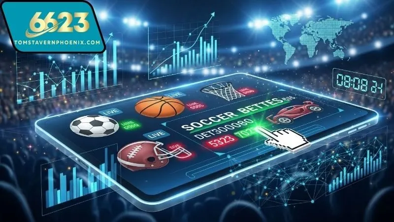 Thể thao 6623 – Cá cược các trận đấu đỉnh cao mỗi ngày 2 Trải nghiệm cá cược thể thao tại 6623